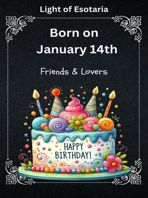 cover image of Born on January 14th